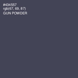 #434557 - Gun Powder Color Image